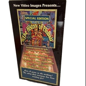 The History of Pinball Machines  VHS videos 90s rock star celebrity  interviews